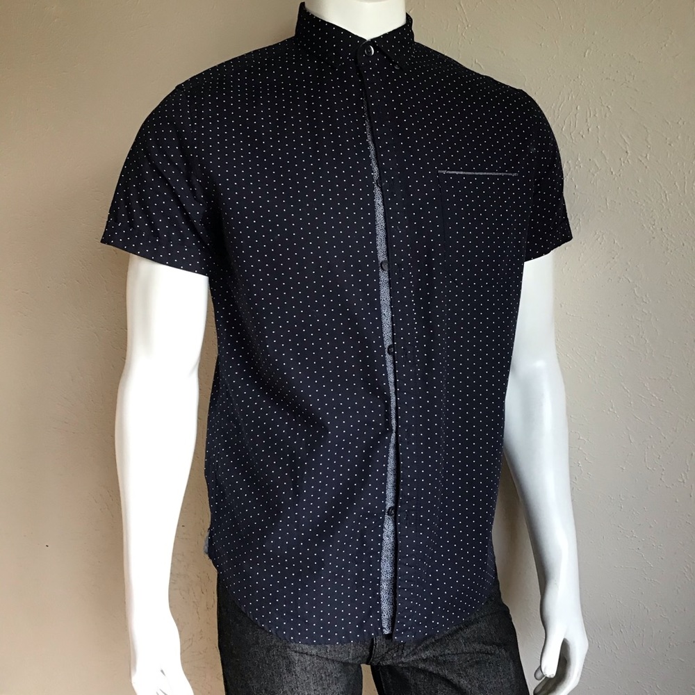 Button down navy